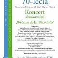 Zapraszamy na Koncert Jubileuszowy do Państwowej Szkoły Muzycznej I i II stopnia w Olsztynie!